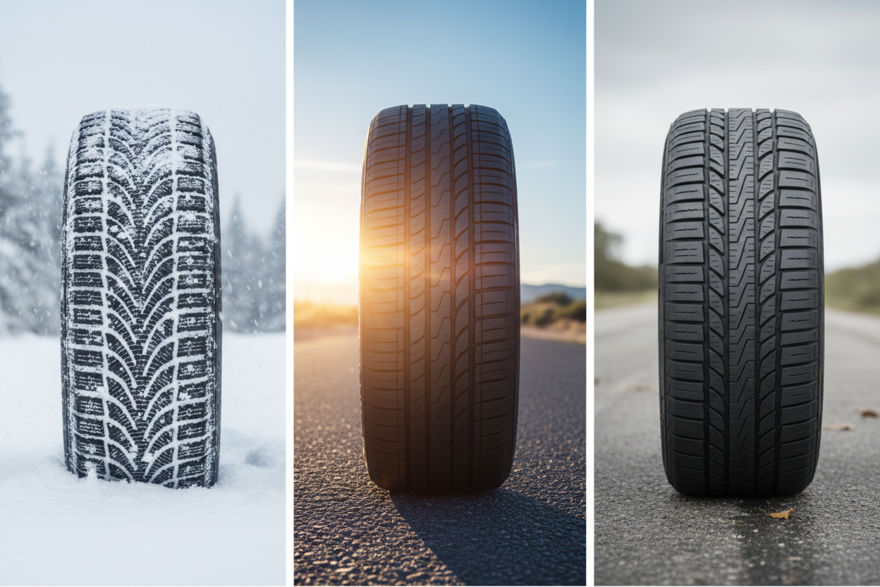 ¿Invierno, verano o todo el año?  La guía definitiva para elegir las llantas indicadas según el clima